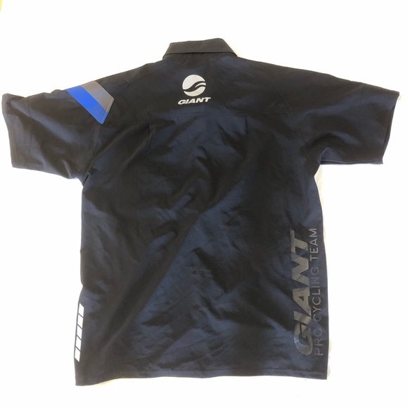 MEN’S LIGHTWEIGHT COLLARED  S/S LRG GIANT CASUAL / CYCLING / SHOP SHIRT (EUC) - Picture 2 of 7